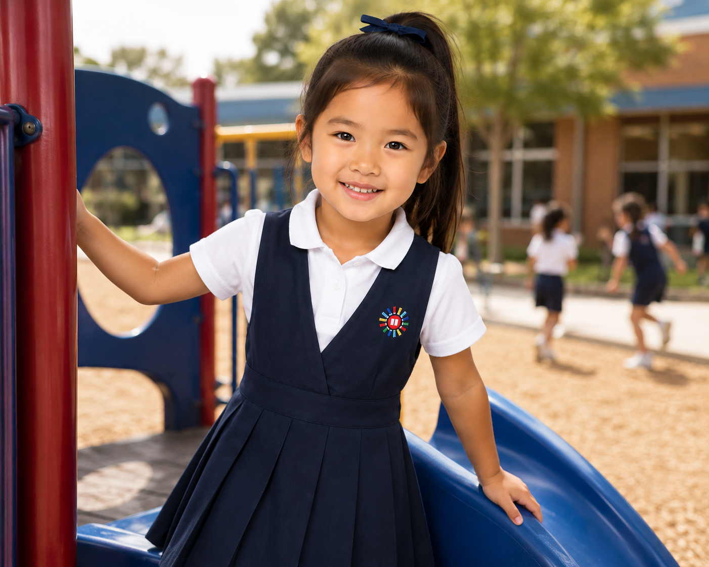 Girls Jumper Navy - Shenker Academy
