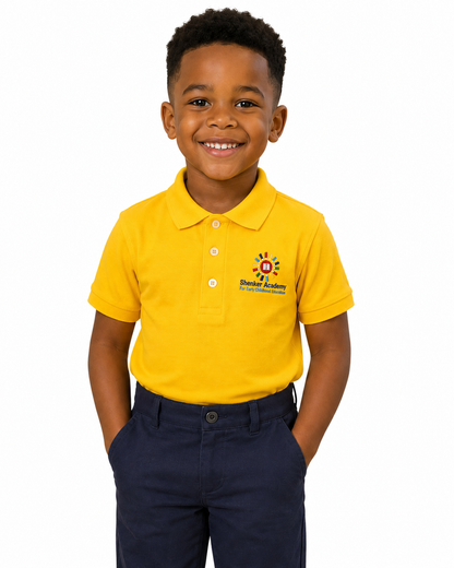 Yellow Polo - Shenker Academy
