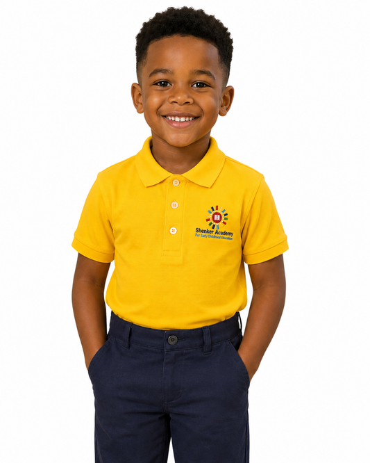 Yellow Polo - Shenker Academy